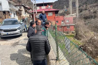 Saimbeyli’de dere ıslahı çalışmaları için saha incelemeleri gerçekleştirildi