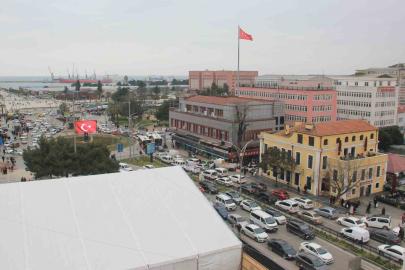 Samsun’da bayram yoğunluğu