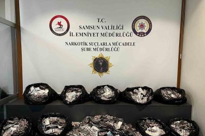 Samsun’da narkotik operasyonu: 52 bin 206 adet uyuşturucu hap ele geçirildi