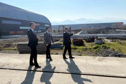 Samsun’da sanayi ve lojistik yatırımlarına yakın takip