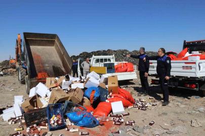 Şanlıurfa’da 5 ton bozuk gıda ele geçirildi