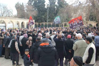 Şanlıurfa’da İran’a yönelik saldırıya tepki