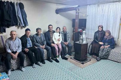 Sarıgöl’ün ilk şehidinin ailesine anlamlı ziyaret