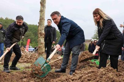 Şeyh Edebali’nin vefatının 700. yıl dönümünde 700 çınar toprakla buluştu