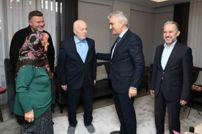 Seyh’ül Kurra Hafız Yılmaz, Vali Makas’ı ağırladı