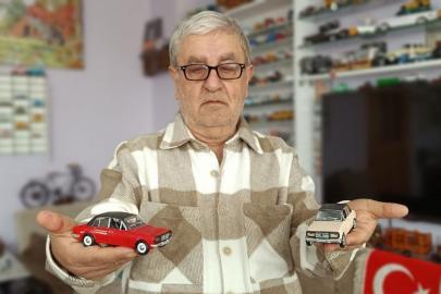 Sigarayı bıraktı, 500 maket araç koleksiyonu oluşturdu