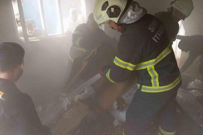 Siirt’te ev yangını