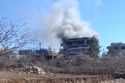 Siirt’te ev yangını