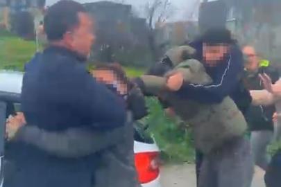 Silivri’de direksiyon sınavında komisyon üyesine saldıran baba ile oğlu yakalandı