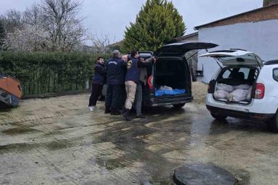 Silivri’de satışa hazır 306 at eti yakalandı