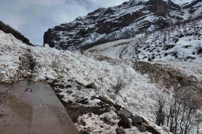 Şırnak’a son dönemlerin en büyük çığı düştü