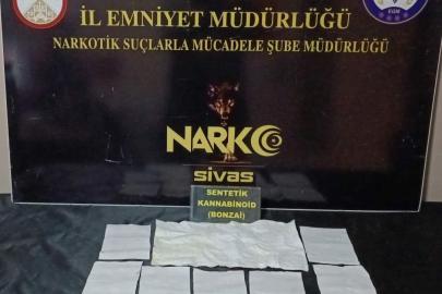 Sivas polisi uyuşturucuya geçit vermedi, binlerce kullanımlık uyuşturucu ele geçirildi