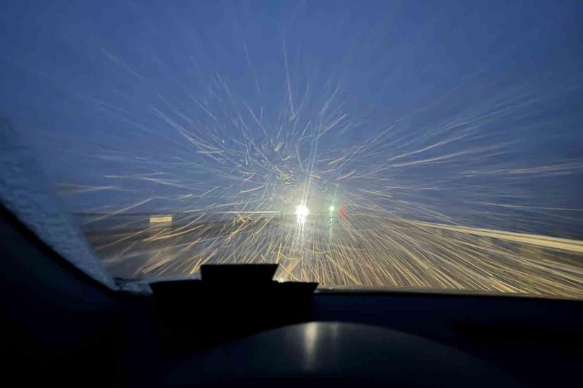 Sivas’a mart ayında kar yağdı