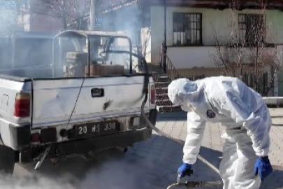 Tavas’ta rögarlar ilaçlanıyor