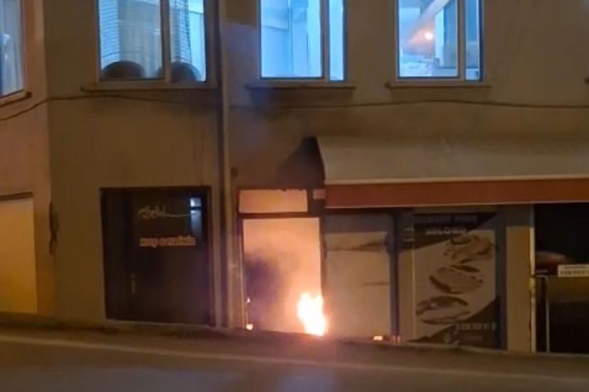 Tavşanlı’da alev alan kalorifer kazanı korkuttu