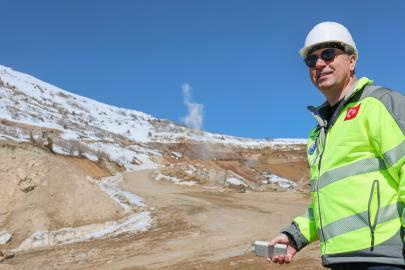 Tecer Taş Kırma ve Eleme Tesisi’nde yeni sezonun ilk patlatması yapıldı