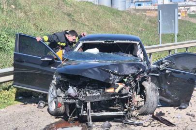 Tekirdağ’da 4 araçlı zincirleme kaza: 5 yaralı