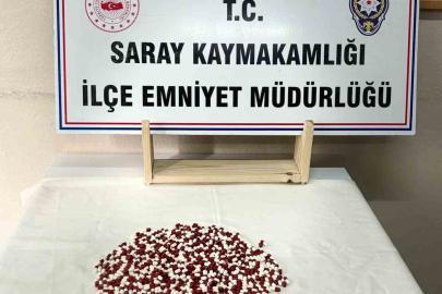 Tekirdağ’da 657 adet uyuşturucu hap ele geçirildi