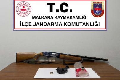 Tekirdağ’da ruhsatsız av tüfeği ve uyuşturucu ele geçirildi