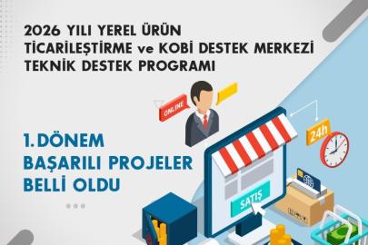 Teknik destek programının 1. dönem başarılı orojeleri açıklandı