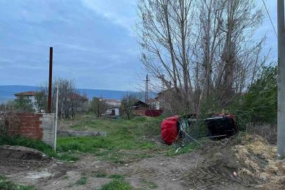 Tokat’ta alkollü sürücü emanet aldığı araçla takla attı: İki kardeş yaralandı