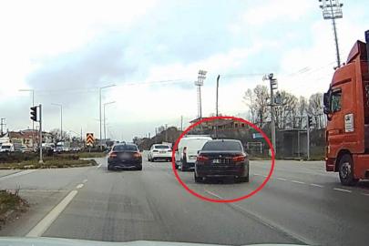 Trafikte tehlikeli hareketler