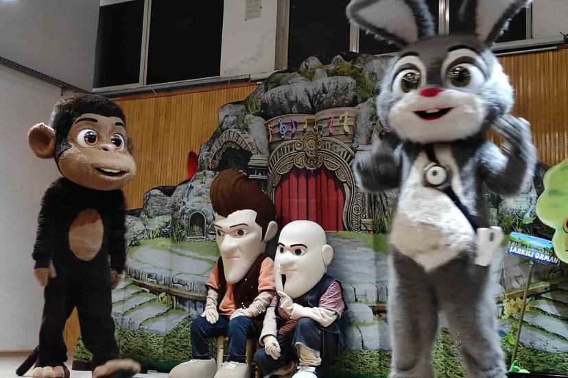 Türkeli’de "Akıllı Tavşan Momo" ile çevre bilinci kazandırıldı