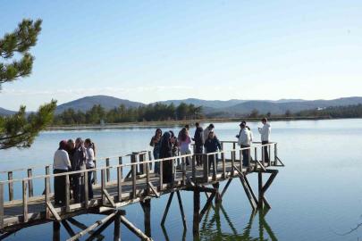 Üniversite öğrencileri Daday’ın tarihi mekanlarını ve turistik alanlarını gezdi