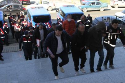 Uyuşturucu operasyonunda 15 şüpheliye adli kontrol