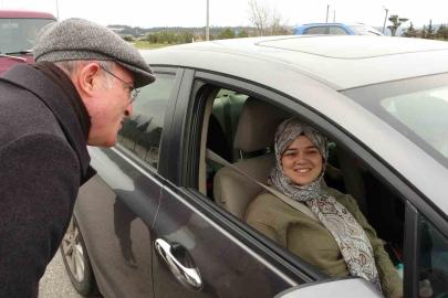 Vali Toraman, trafik denetimlerine katıldı