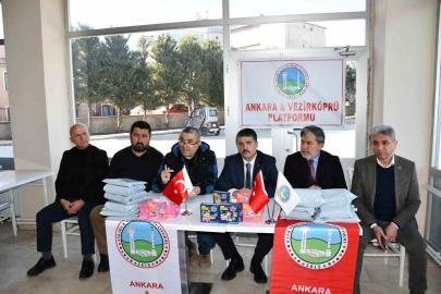 Vezirköprü’de 555 öğrenciye bayramlık