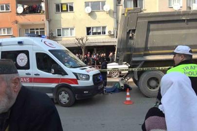 Yalova’da kamyonun ezdiği yaşlı adam hayatını kaybetti