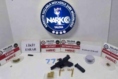 Yalova’da uyuşturucu operasyonunda 4 tutuklama