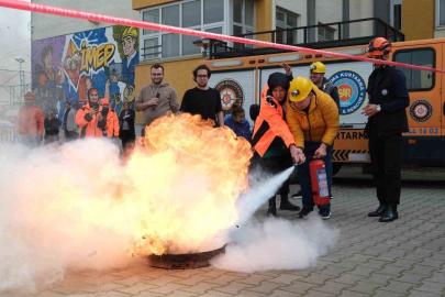 Yıldırım Belediyesi’nden nefes kesen tatbikat