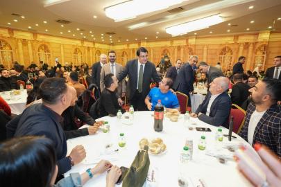 Yılmaz, amatör sporcularla iftar sofrasında buluştu