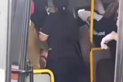 Yolculuk sırasında sancılanan kadın dolmuşta doğum yaptı