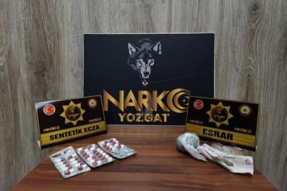 Yozgat’ta uyuşturucu madde yakalandı