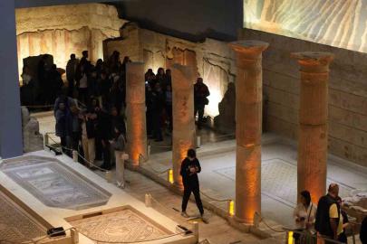 Zeugma Mozaik Müzesi’nde bayram yoğunluğu