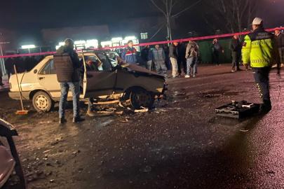 Zonguldak’ta işçi servisi otomobille çarpıştı: 6 yaralı