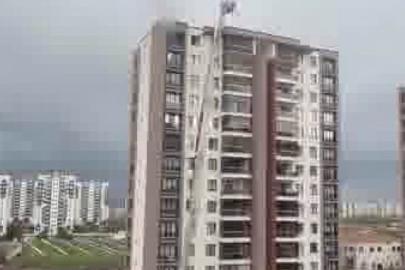 14 katlı binada can pazarı: Apartmandakiler tahliye edildi