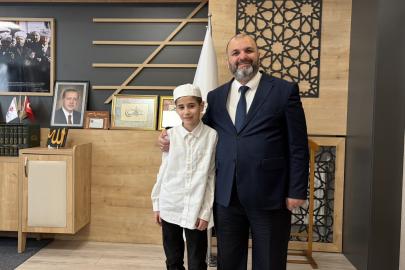 8 Ayda hafızlık eğitimini tamamladı