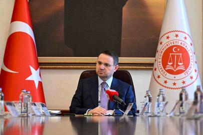 Adalet Bakanı Akın Gürlek Türk Hukuk Enstitüsü heyetini kabul etti