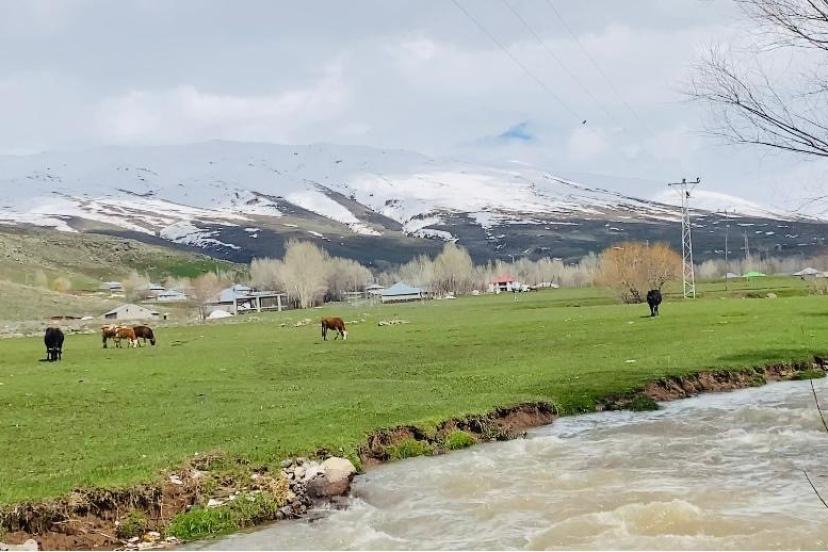 Ağrı’da iki mevsim bir arada
