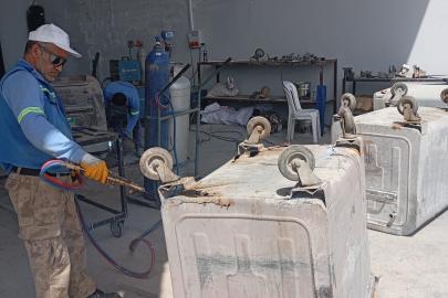 Akdeniz Belediyesi üretiyor, onarıyor, tasarruf sağlıyor