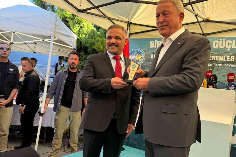 AKİB’den Hulusi Akar’a destek: "Türkiye’nin gururu, Kayseri’nin onurudur"