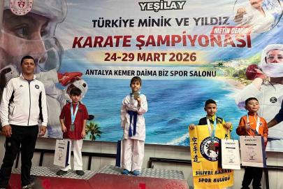 Altı ay önce karateye başladı, Türkiye şampiyonu oldu