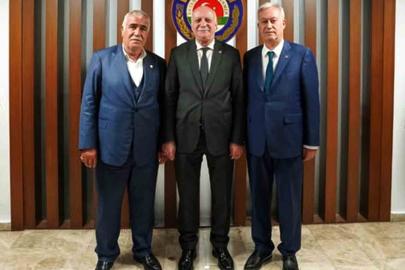 Altun’dan, Türkiye Ziraat Odaları Birliği Genel Başkanı Bayraktar’a ziyaret