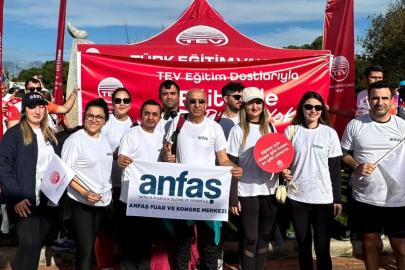 ANFAŞ çalışanları Runtalya’da eğitime destek için koştu