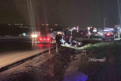 Ankara’da kontrolü kaybeden araç takla attı: 1 ölü, 2 yaralı