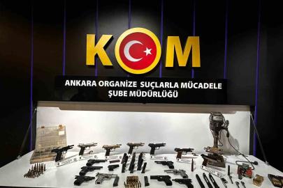 Ankara’da silah kaçaklığı operasyonunda gözaltına alınan 8 şüpheliden 4’ü tutuklandı